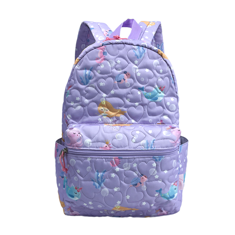 LJ24-017 Cute at magaan na unisex na backpack ng mga bata