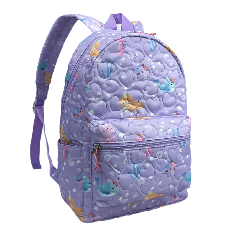 LJ24-017 Cute at magaan na unisex na backpack ng mga bata