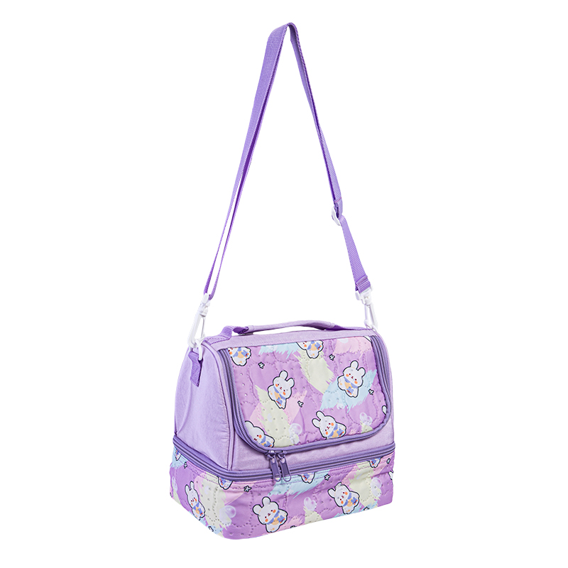 LJ25-CB002 Double-layer na malalaking kapasidad na lunch bag